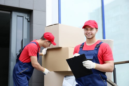 Packing boxes and moving supplies for a Clapham home move