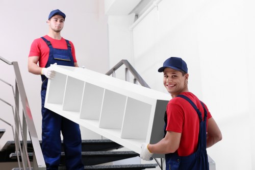 Local packing materials prepared for a flat move in Clapham