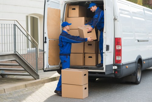 Careful packing and furniture protection for a Clapham house removal