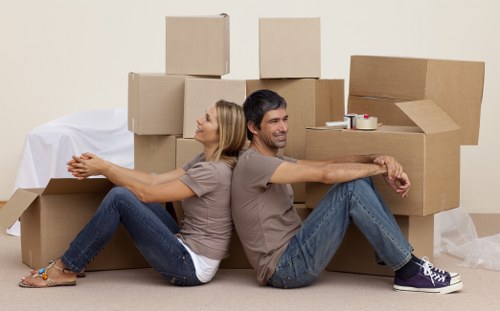 Commercial removals service for offices and shops near Clapham
