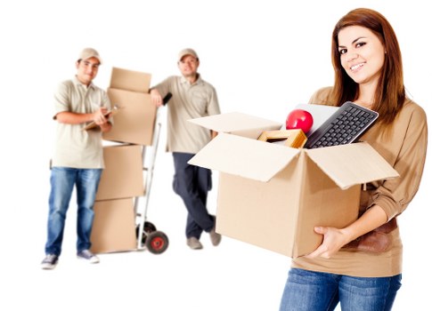 Furniture and equipment being prepared for relocation