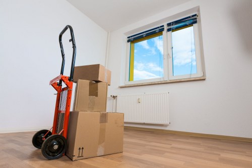 How a local storage service works for Clapham customers