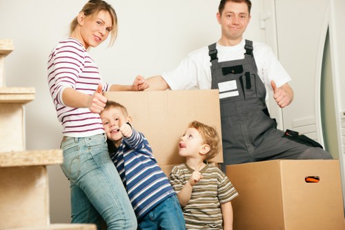 Local moving van suitable for flat and house removals